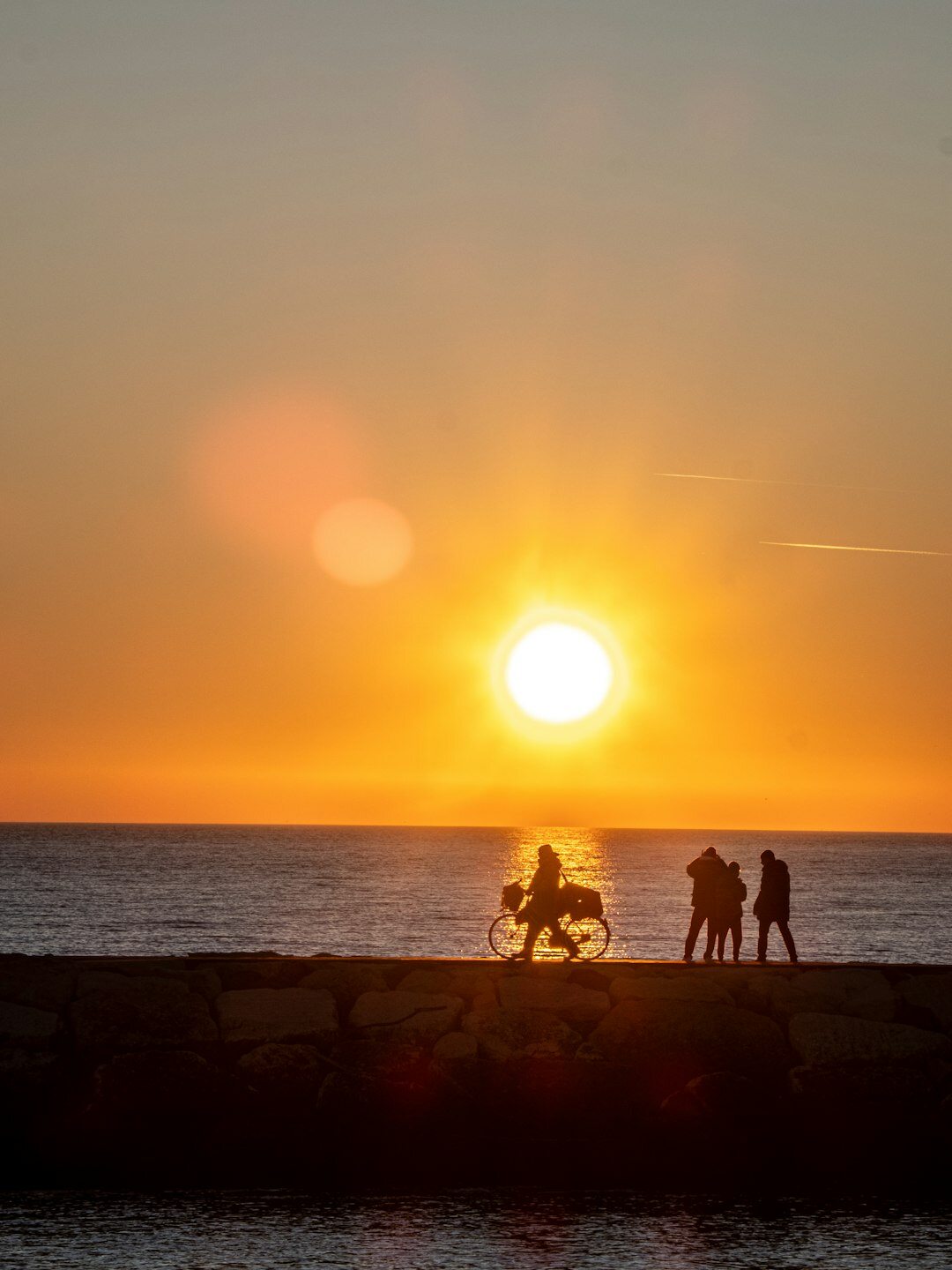 Sunset polo match near Punta del Este
