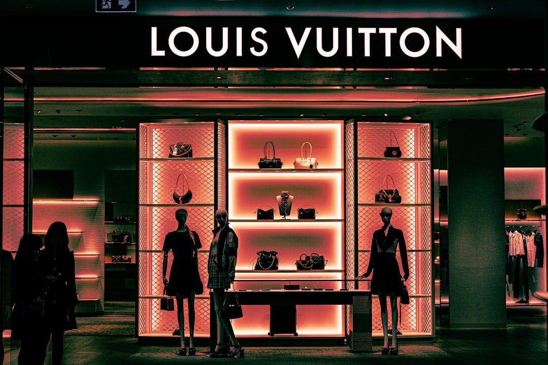 luxury fashion boutique entrance