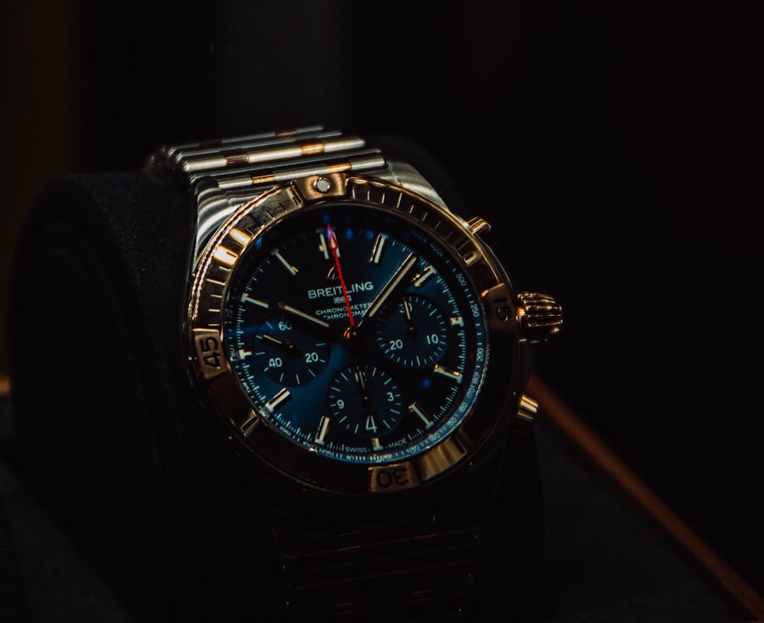 luxury watch close up