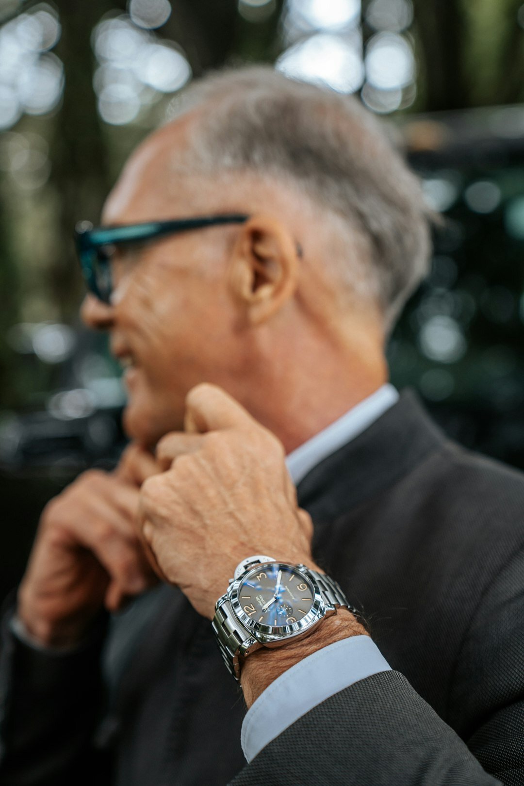 Portrait of a professional watch and eyewear advisor